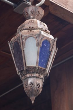 Geleneksel Kuzey Tay tarzı Tay ahşap lamba asılı 