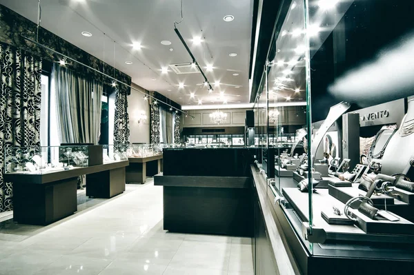 Rusya, Novosibirsk - 10 Kasım 2017: iç takı butik