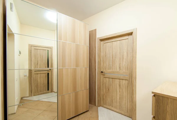 Ryssland Moskva Juni 2018 Interior Room Lägenhet Standardreparation Dekoration Vandrarhemmet — Stockfoto