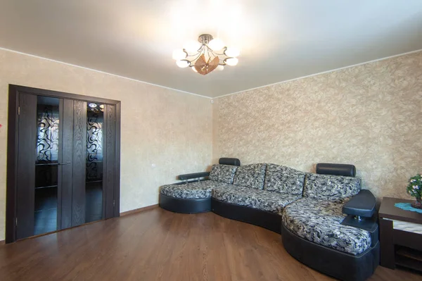 Russie Moscove Juin 2018 Appartement Dans Une Pièce Intérieure Décoration — Photo