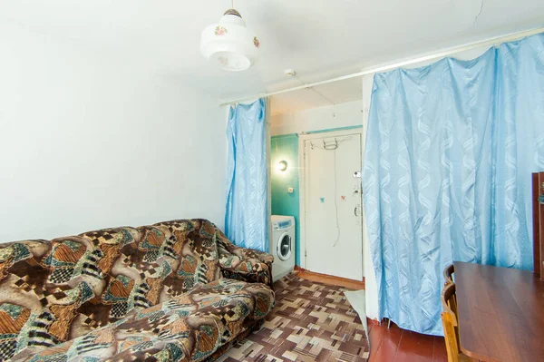俄罗斯 莫斯科 2018年5月14日 室内公寓 旅舍标准修理装潢 — 图库照片