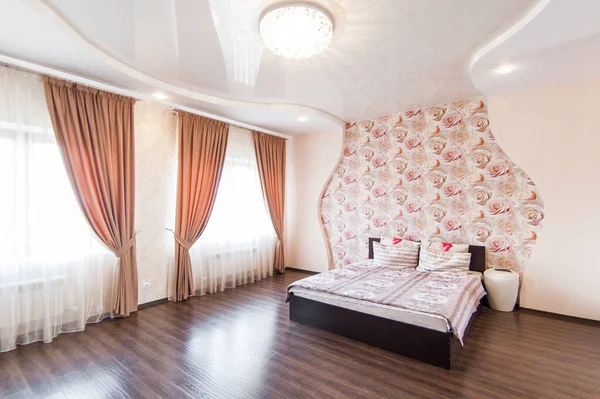 Rusia Moscú Mayo 2019 Interior Room Apartment Decoración Reparación Estándar — Foto de Stock