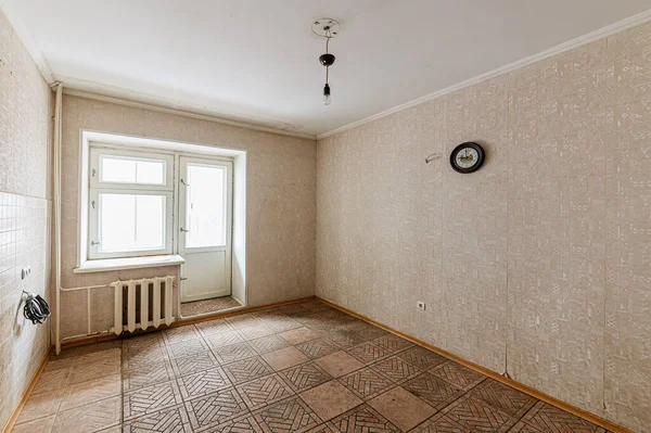 Rusia Moscow Februari 2020 Apartemen Dalam Ruangan Yang Lusuh Dan Stok Foto
