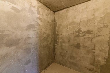 Rusya, Moskova... 10 Şubat 2020: İç mekan dairesi modern, parlak, rahat atmosfer. Genel temizlik, ev dekorasyonu, satılık ev hazırlığı.