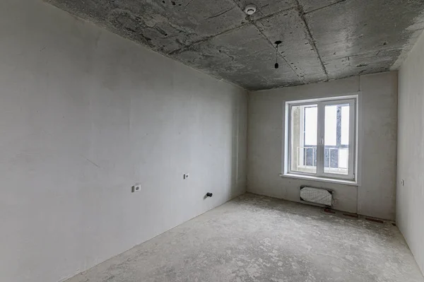 Russia Moscow Februari 2020 Perbaikan Kasar Apartemen Dalam Ruangan Untuk — Stok Foto