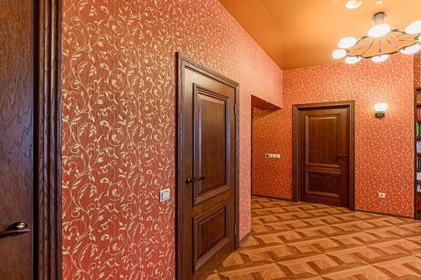 Rusia Moscú Febrero 2020 Habitación Interior Apartamento Moderno Ambiente Acogedor — Foto de Stock