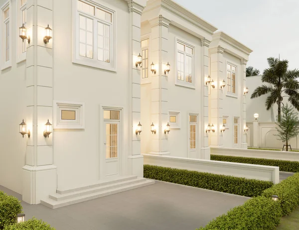 Klasik Mimari Elementlere sahip Lüks Konutlar