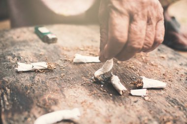 Eski el sigara, Dur sigara kavramı kırma.