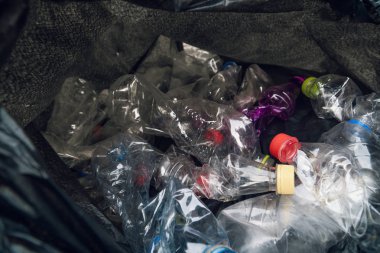 Bin torbada şişe Plastik Grubu.
