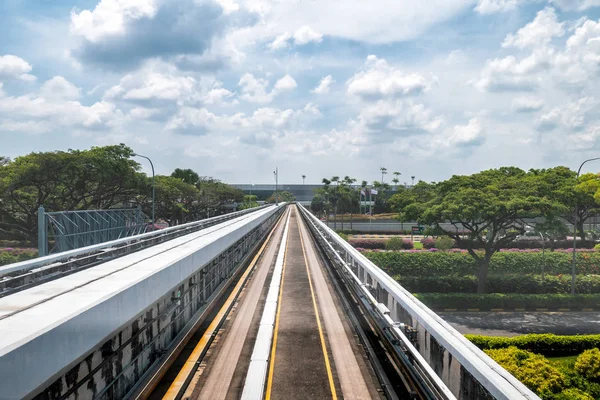 Movement of High-speed rail in the airport