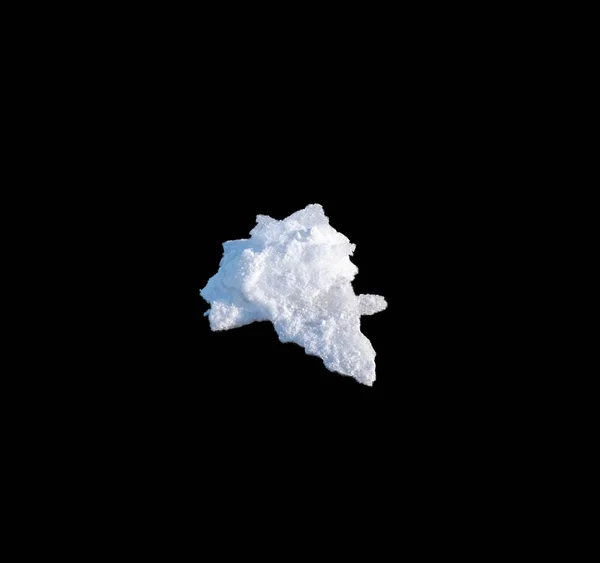 Cubo Gelo Natural Snowdrifts Fundo — Fotografia de Stock