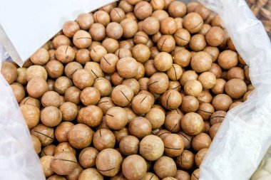 Macadamia fıstığı çok kahverengi renk