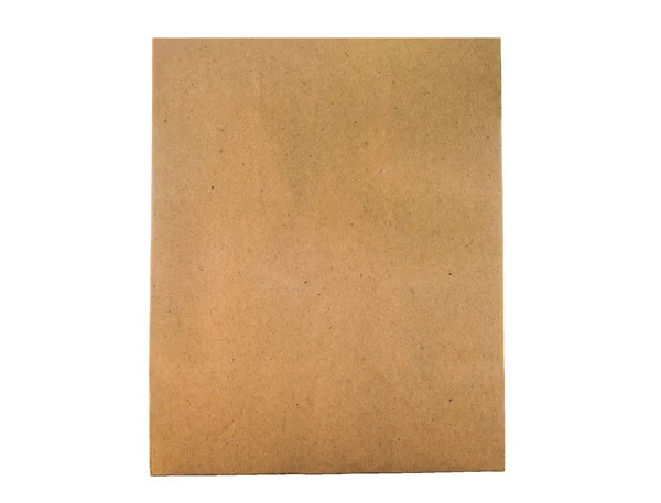 Brown paper bag packaging for environment — Stock Photo, Image