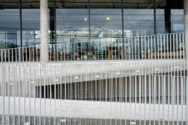 Tasarım modern merdiven bina mimari