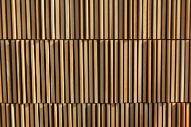 Işık ve gölge arka plan ile çizgili ahşap