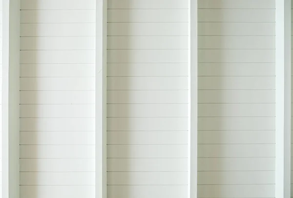 White wood plank roof — Stock Photo, Image