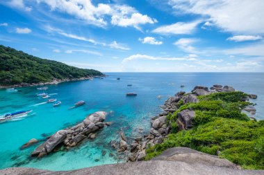 Similan defne yelken rock Island andaman Denizi