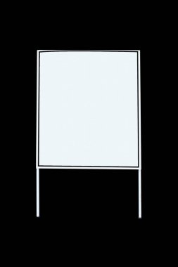 Etiket işaretleri arka plan üzerinde beyaz tahta tanıtımı