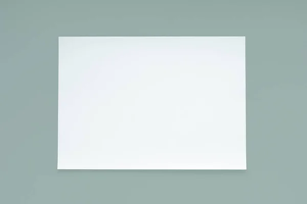 Blank white paper sheet — Stock Photo, Image