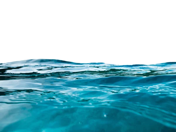 Blaue Welle Oberfläche Welligkeit auf dem Hintergrund — Stockfoto