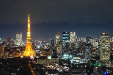 Tokyo Tower Tokyo kentin simgelerinden Capa, içinde
