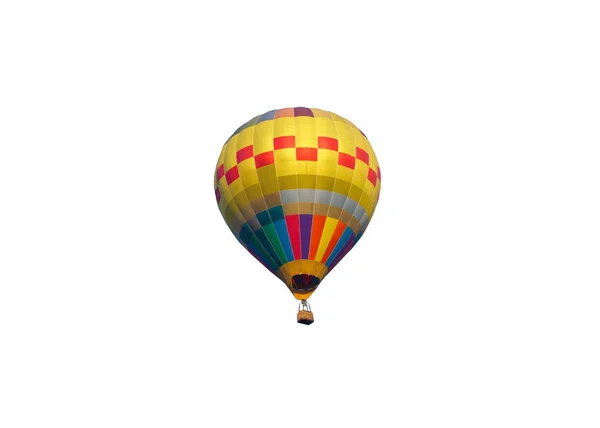 Ballon à air chaud coloré volant dans le festival annuel — Photo