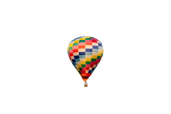 Yıllık festivalde uçan sıcak hava balonları — Stok fotoğraf