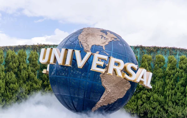 Osaka,Japonya - Şub 12 2017 : Universal studios dünya mimarisi