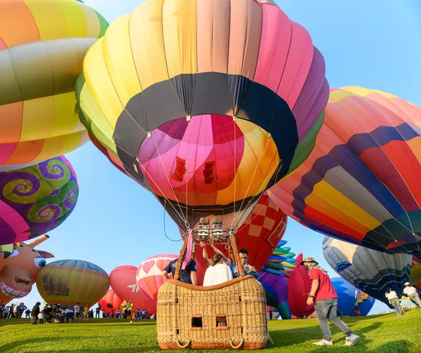 Signha Park'ta yıllık uluslararası balon festivali — Stok fotoğraf