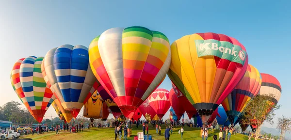 Signha Park'ta yıllık uluslararası balon festivali — Stok fotoğraf