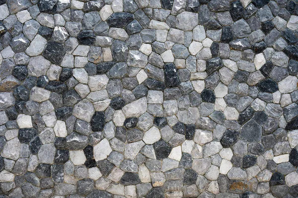 Corte Apilado Seco Textura Pared Piedra Valla Rocas Naturales — Foto de Stock