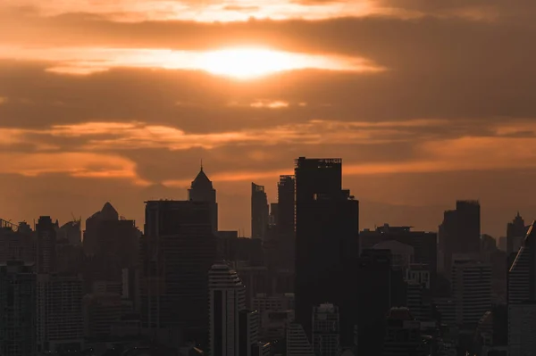 Sunrise High Rise Office Building Business District Bangkok Thailand — Stock Photo, Image