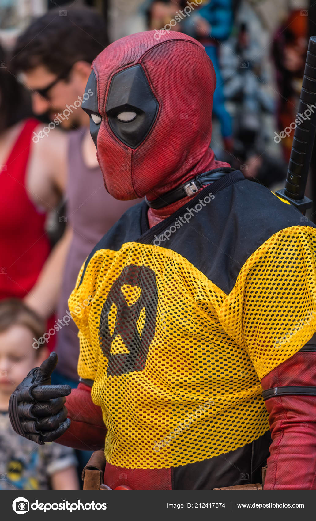 Typisch Vallen stroom Rochester England July 2018 Man Dressed Deadpool Character Costume  Promoting – Stock Editorial Photo © pawopa3336 #212417574