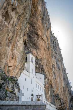 Şaşırtıcı Karadağ'ünlü dönüm noktası Ostrog Ortodoks Manastırı bulunan