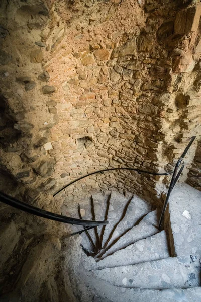 Εκκαθάριση Σκάλα Προς Την Κορυφή Του Τον Πύργο Μέσα Στα — Φωτογραφία Αρχείου