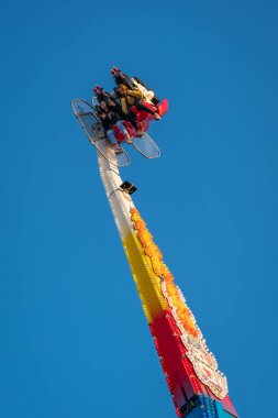 Yüksek korkutucu iplik binmek amusement park