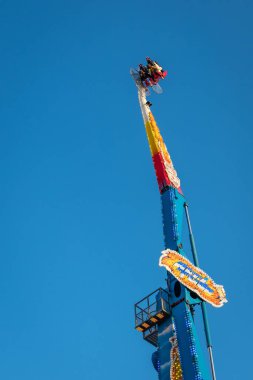 Yüksek korkutucu iplik binmek amusement park