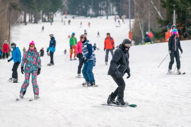Szrenica eteklerinde Kayak