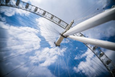 London Eye üzerinde yolcu kapsül