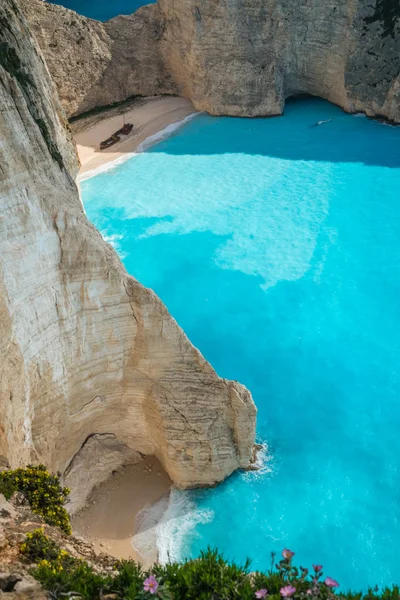 Vista deslumbrante das falésias em Shipwreck Cove — Fotografia de Stock