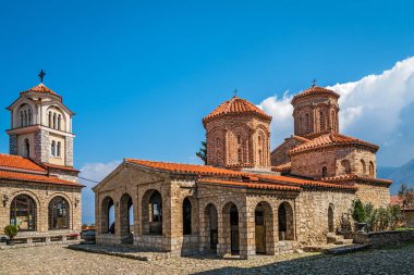 Holy historic church Sveti Naum  clipart