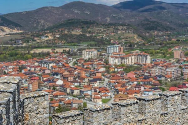 Pohled na město Ochrid — Stock fotografie