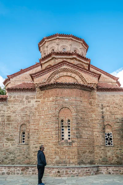 Iglesia en el Santo Monasterio de Varlaam — Foto de Stock