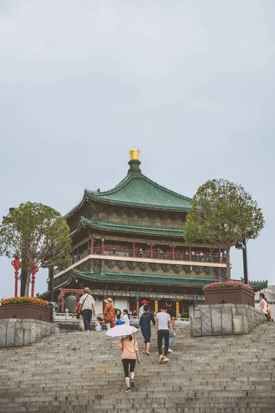 The Drum Tower in Xian — Stock Photo, Image