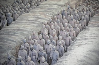 Terracota Ordusu'nun kil askerleri
