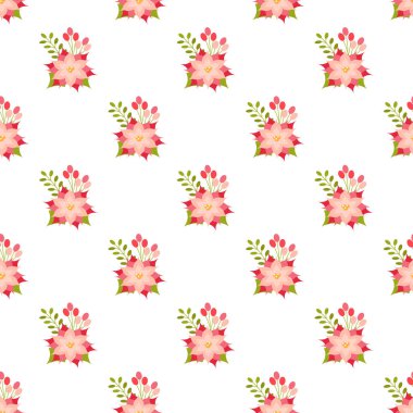 Geleneksel Çiçeksiz Vektör Deseni