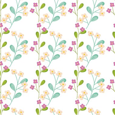 Lezzetli Bahar Kusursuz Vektör Deseni Tasarımı