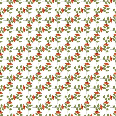 Lezzetli Bahar Kusursuz Vektör Deseni Tasarımı