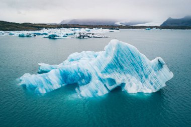 İzlanda'daki buzul Lagoon