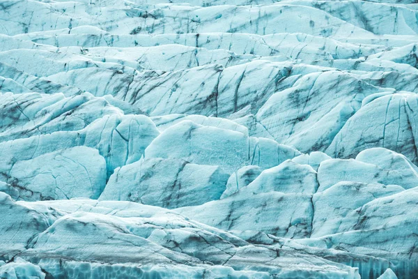 Синій льодовик крупним планом — стокове фото